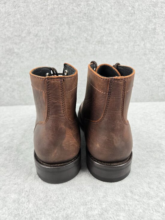 Thursday Boot Co Everyday Boots Mens Size 10 Brown Leather Cap Toe Ankle Lace Up main image 11